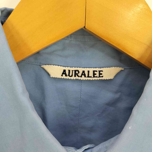 オーラリー AURALEE 23AW  WASHED FINX TWILL ONE-PIECE ウォッシュド フィンクス ツイル ワンピース レディース JPN:0